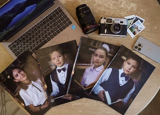 Выпускные альбомы в Томске под ключ, школьные фотоальбомы для 4, 9 и 11 классов